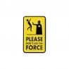 Odznak Please don´t use the force | Star Wars