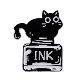Odznak kočka na inkoustu| Kočky