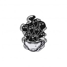 Odznak duchové z hrnku | Kočky