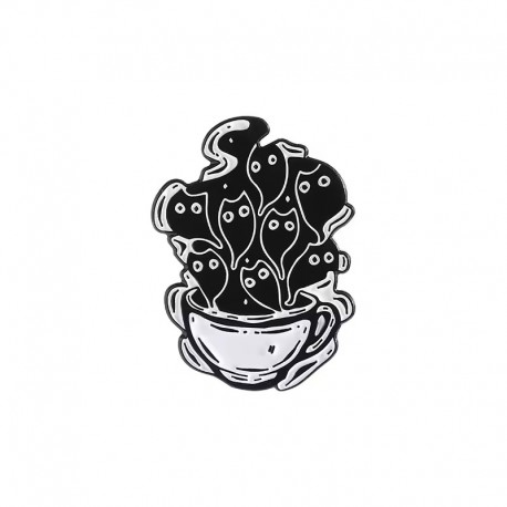 Odznak duchové z hrnku | Kočky