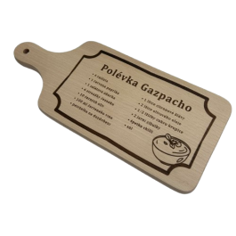 Prkénko polévka Gazpacho | Červený trpaslík