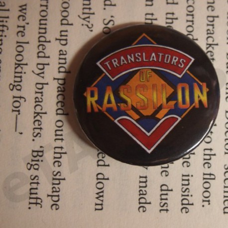 Placka Translators of Rassilon (černá)