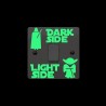 Samolepka Dark side/light side | Star Wars