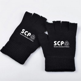 Rukavice s nápisem a znakem SCP | SCP